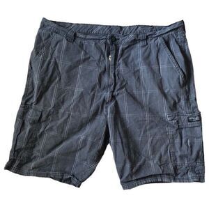 Wrangler Shorts Men’s 38 Plaid Twill Cargo Grunge Skater Gorpcore